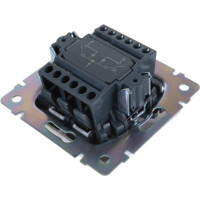 Выключатель Smartbuy 2-клавишный с индикатором 10А белый Нептун SBE-05w-10-SW2-1