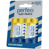 Алкалиновая батарейка PERFEO LR14 2 шт в пленке 30 005 160