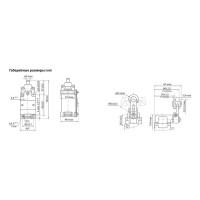 Путевой выключатель TDM ELECTRIC ВП15K21Б-231-54У2.8, 10А, 660В, IP54 SQ0732-0012