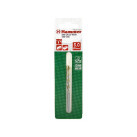 Сверло по камню Flex 202-302 DR CR (5х50х85 мм; DIN8039; HRC-88-89) HAMMER 30812