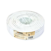 Коаксиальный кабель CADENA RG-6U высокого качества белый MP RG6UCADWMP
