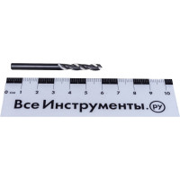 Сверло твердосплавное с цх короткая серия (4.5х24х60 мм; ВК8; Гост 17274-71) ИНСТУЛС 00001284260
