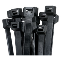 Стандартный хомут EKF FlexLock PROxima P6.6, ч, 7.6x300 100 шт. plc-fl-ctsb-7.6x300