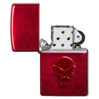Зажигалка ZIPPO Doom, с покрытием Candy Apple Red, 36x12x56 мм, 21186