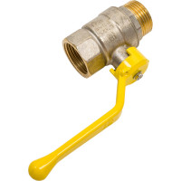 Шаровой кран LD Pride латунь никель газ Ду25 Ру40 ВР/НР 007-8049 537167