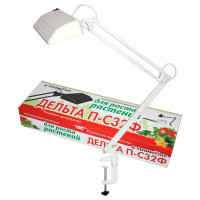 Светильник Дельта-П Трансвит С32Ф (фито LED, на струбцине),12Вт (белый) 39122