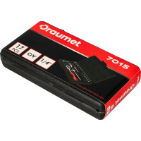 Набор торцевых головок DRAUMET 1/4" 17шт. 7015
