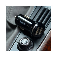 Автомобильное зарядное устройство Hoco Z1, 2xUSB, черный 6957531035909