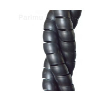 Спиральная пластиковая защита PARLMU SG-20-C11-k10 полипропилен размер 20, выпуклая поверхность, цвет черный, длина 10 м PR0600200-10
