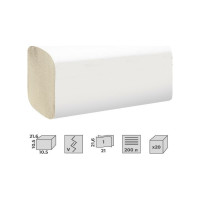 Полотенца бумажные д/дисп. Luscan PROFESSIONAL Luscan Professional Vсл1слвт200л20пач/уп 1052060