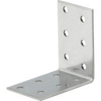 Перфорированный уголок ALBERTS нерж. сталь, 60x60x40 мм 361044