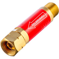 Клапан огнепреградительный газовый КОГ М16x1.5 LH (на резак или горелку) ARMA 050-104