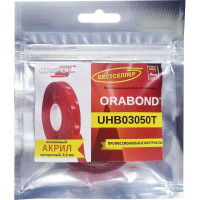Пеноакриловая прозрачная лента Orafol ORABOND UHB03050T 9 мм, 1,5 м, толщина 0,5 мм 3050-9
