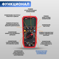 Профессиональный мультиметр UNI-T ut61b+ 13-0092