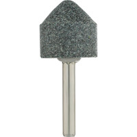 Шарошка абразивная, конус, для дрели, 25x25 мм, хвостовик d6 мм, 63с Denzel 76021