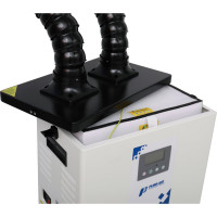 Дымоуловитель PURE-AIR pa-300td-iq с дымоприемниками 2x75мм PA-300TD-IQ75