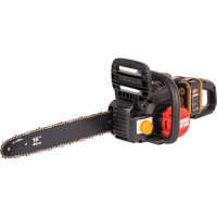 Аккумуляторная цепная пила WORX NITRO , 40В 40см бесщеточная, 4.0Ач х2, ЗУ 2А, коробка WG385E
