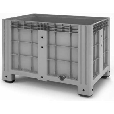 Пластик система СПЛОШНОЙ IBox 1200x800x800мм 4 ножки Серый 11.602F.92.С10