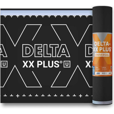 Диффузионная мембрана для полностью утепленных крыш Delta XX PLUS UNIVERSAL 2208324