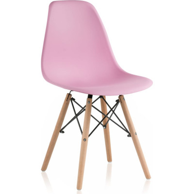 Woodville Пластиковый стул Eames PC-015 light pink 11897