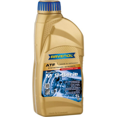 Трансмиссионное масло RAVENOL ATF M 9-Serie, 1л new 1211108-001-01-999