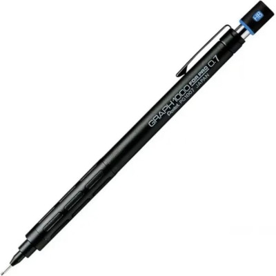 Pentel Карандаш Graph1000 forPro автоматический профессиональный 0.7 мм PG1007-C черный корпус 610115