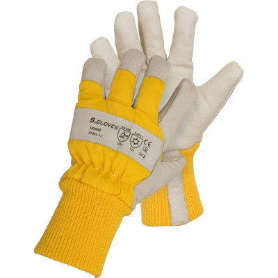 S. GLOVES S.GLOVES Перчатки комбинированные(кожа)