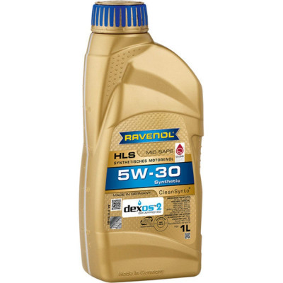 Моторное масло RAVENOL HLS SAE 5W-30, 1 л, new 1111119-001-01-999