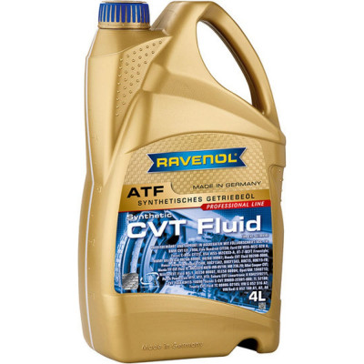 Трансмиссионное масло RAVENOL CVT Fluid, 4 л 1211110-004-01-999