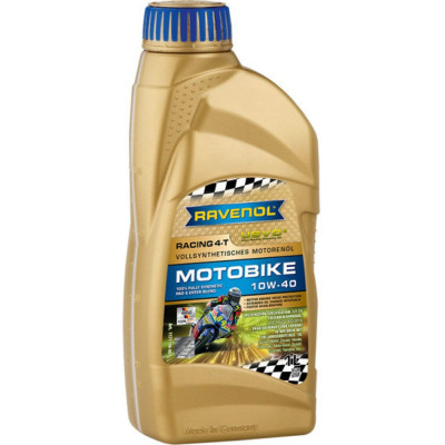 Моторное масло RAVENOL Racing 4-T Motobike SAE 10W-40 1 л 1171106-001-01-999