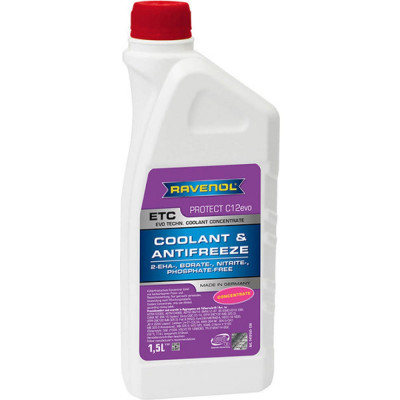 Антифриз RAVENOL ETC Concentrate Protect C12evo 1,5л 1410165-150-01-999