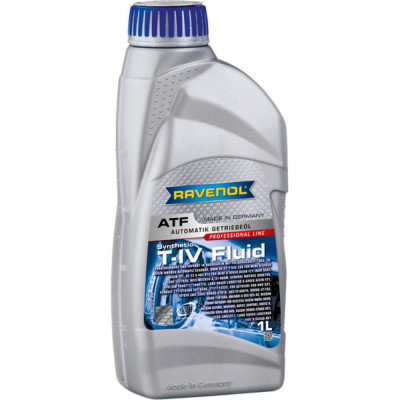 Трансмиссионное масло RAVENOL ATF T-IV Fluid 1 л, new 1212102-001-01-999