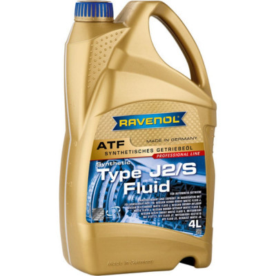 Трансмиссионное масло RAVENOL ATF J2/S 4 л, new 1211115-004-01-999