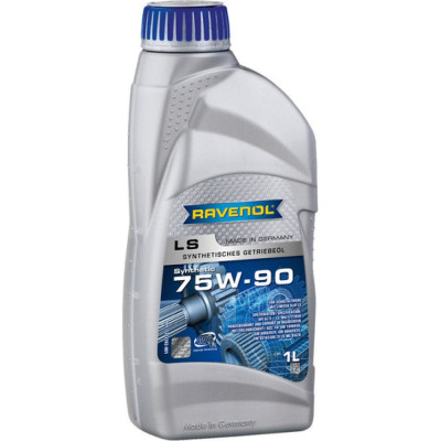 Трансмиссионное масло RAVENOL Getriebeoel LS SAE 75W-90, 1 л 1222102-001-01-999