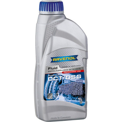 Трансмиссионное масло RAVENOL DCT/DSG Getriebe Fluid, 1л new 1212106-001-01-999