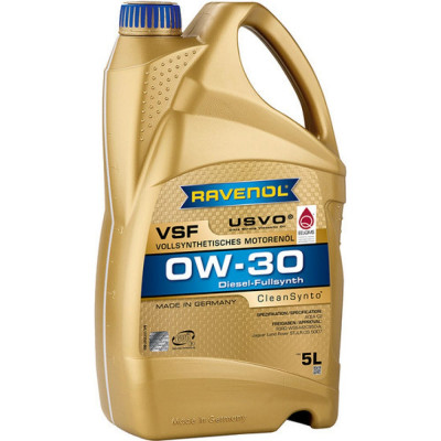 Моторное масло RAVENOL VSF SAE 0W-30, 5 л 1111107-005-01-999