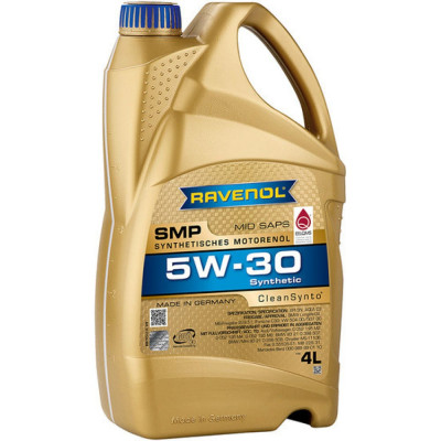 Моторное масло RAVENOL SMP SAE 5W-30, 4 л 1111126-004-01-999