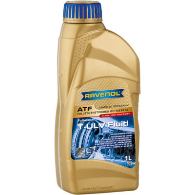 Трансмиссионное масло RAVENOL ATF T-ULV Fluid, 1л 1211146-001-01-999