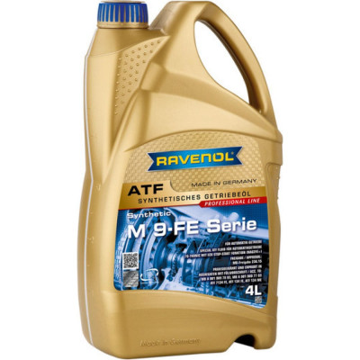 Трансмиссионное масло RAVENOL ATF M 9FE-Serie 4 л, new 1211127-004-01-999