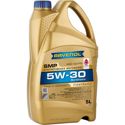 Моторное масло RAVENOL SMP SAE 5W-30, 5 л 1111126-005-01-999