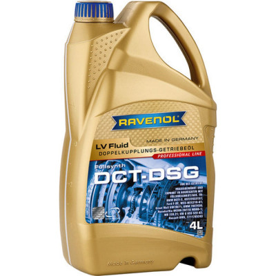 Трансмиссионное масло RAVENOL DCT/DSG LV Fluid 4 л 1212107-004-01-999