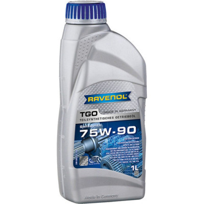 Трансмиссионное масло RAVENOL TGO SAE 75W-90, GL-5, 1 л 1222105-001-01-999