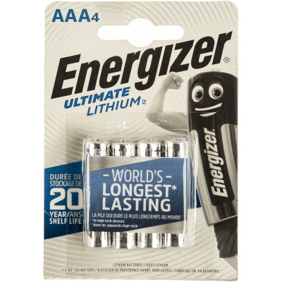 Батарейка Energizer Ultimate Lithium E92/AAA 639171