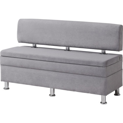 Кухонный диван НОРТА norta hippo 1300x490x770 серый 4657792958444