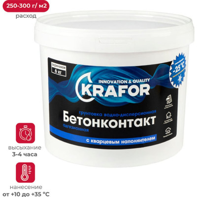 KRAFOR БЕТОН-КОНТАКТ 6 КГ 1 27341