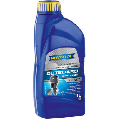 RAVENOL Моторное масло для 2Т лод.моторов Outboardoel 2T teilsynth. ( 1л) new 1152200-001-01-999