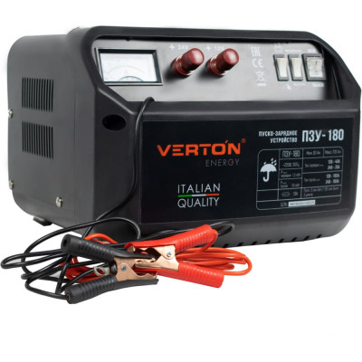 VERTON Пуско-зарядное устройство Energy ПЗУ- 180 12/24,40-700 Ач., 01.5985.5993