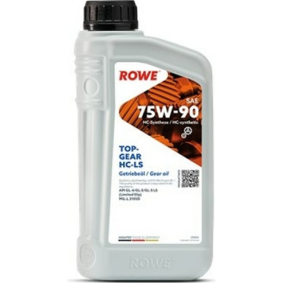 Трансмиссионное масло Rowe HIGHTEC TOPGEAR SAE 75W-90 HC-LS 25004-0010-99