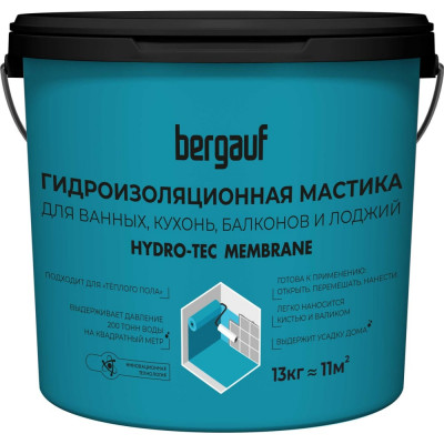 Гидроизоляционная мастика Bergauf hydro-tec membrane 63415