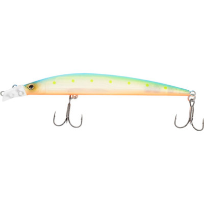 Strike Pro Top Water Minnow 110 цвет: S056C Blue Mat Transparent Milk JL-166F#S056C